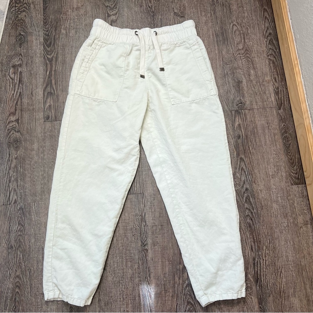 Zara Cream Jogger Pants